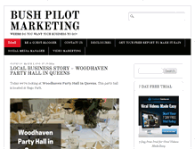 Tablet Screenshot of bushpilotmarketing.com